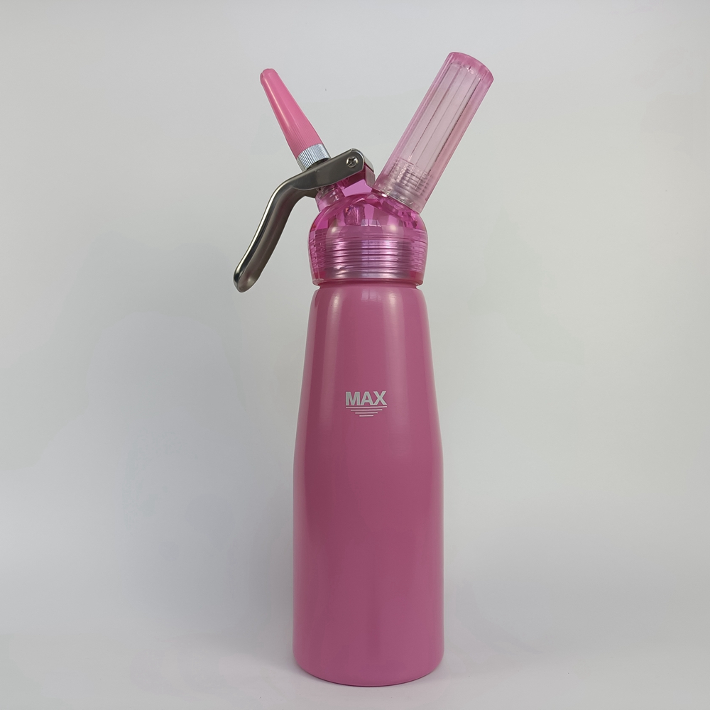 250ml Transparent Plastic Head ALU Bottle Cream 
250mlAM-105PT